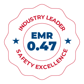 Industry Leader Safety Excellence EMR 0.47