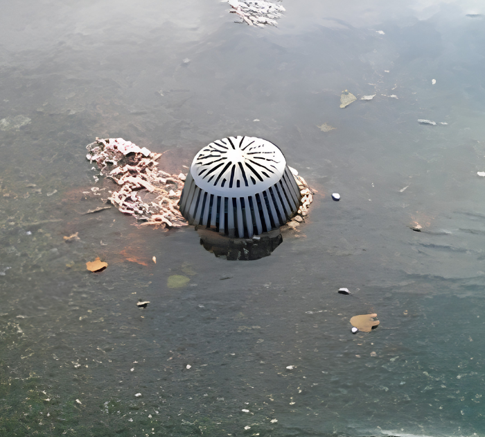 Ponding water
