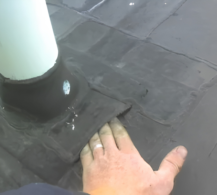 Pipe flashing