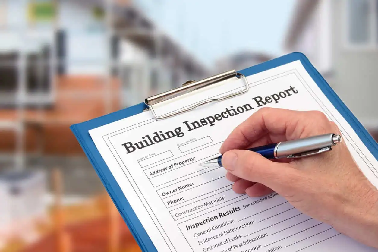 building inspection checklist